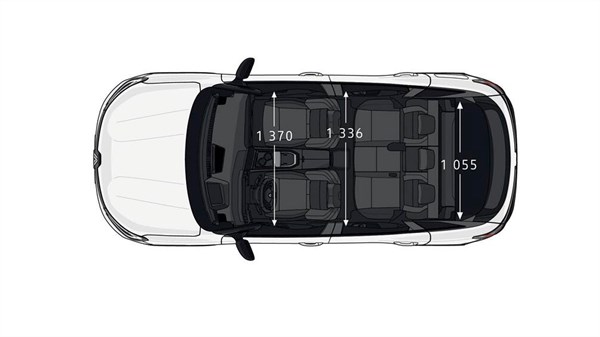 dimensiones - moduularidad - Renault Austral