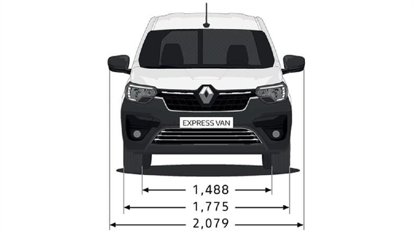 Dimensiones Renault Express Van
