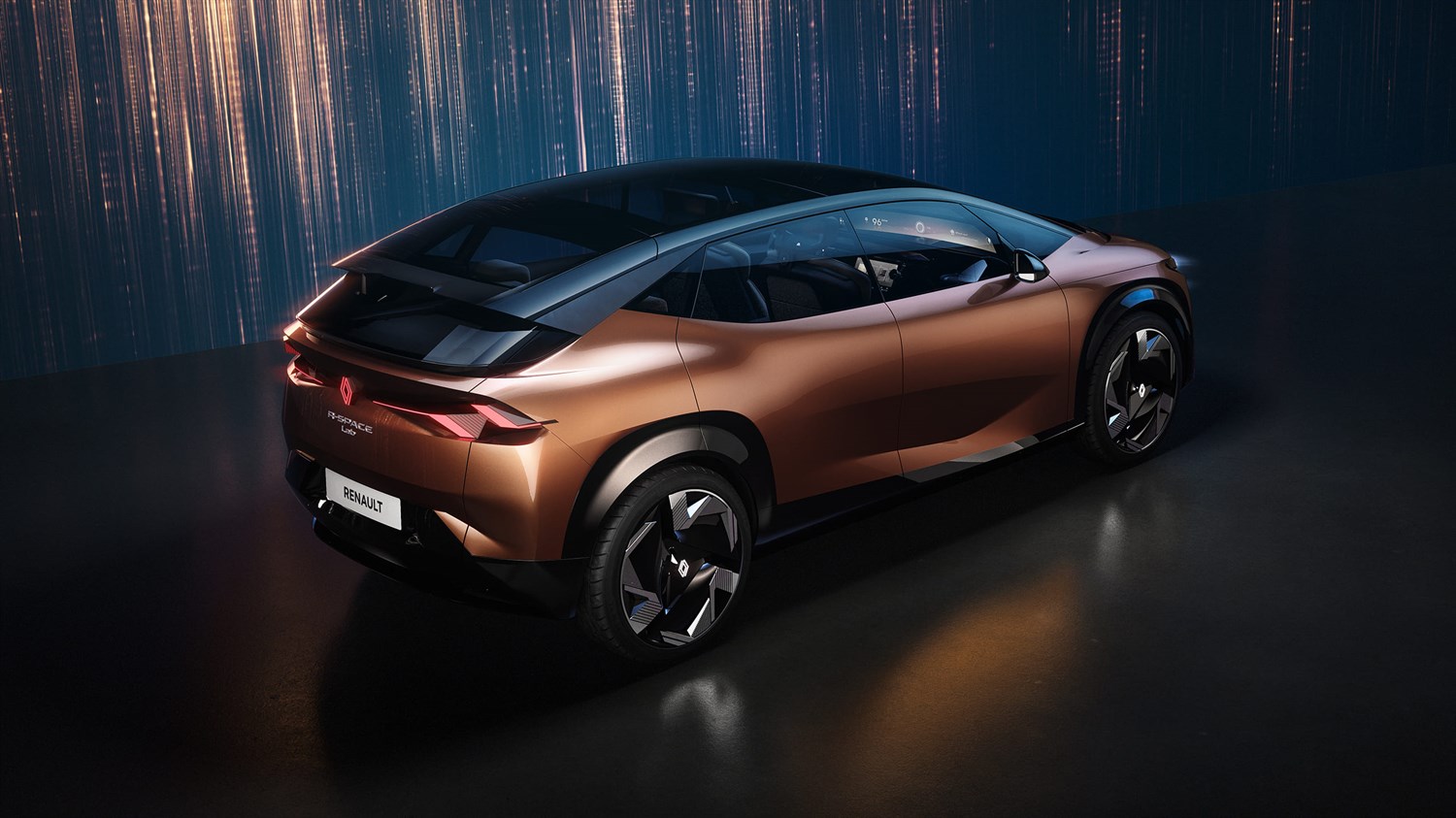 Renault R-Space Lab concept - acristalamiento panorámico, horizonte abierto